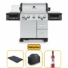 Broil King Imperial S 590 IR - Inkl. Drehspießset - Modell 2021, Schutzhülle, Gussplatte, 6 Flaschen Rosé