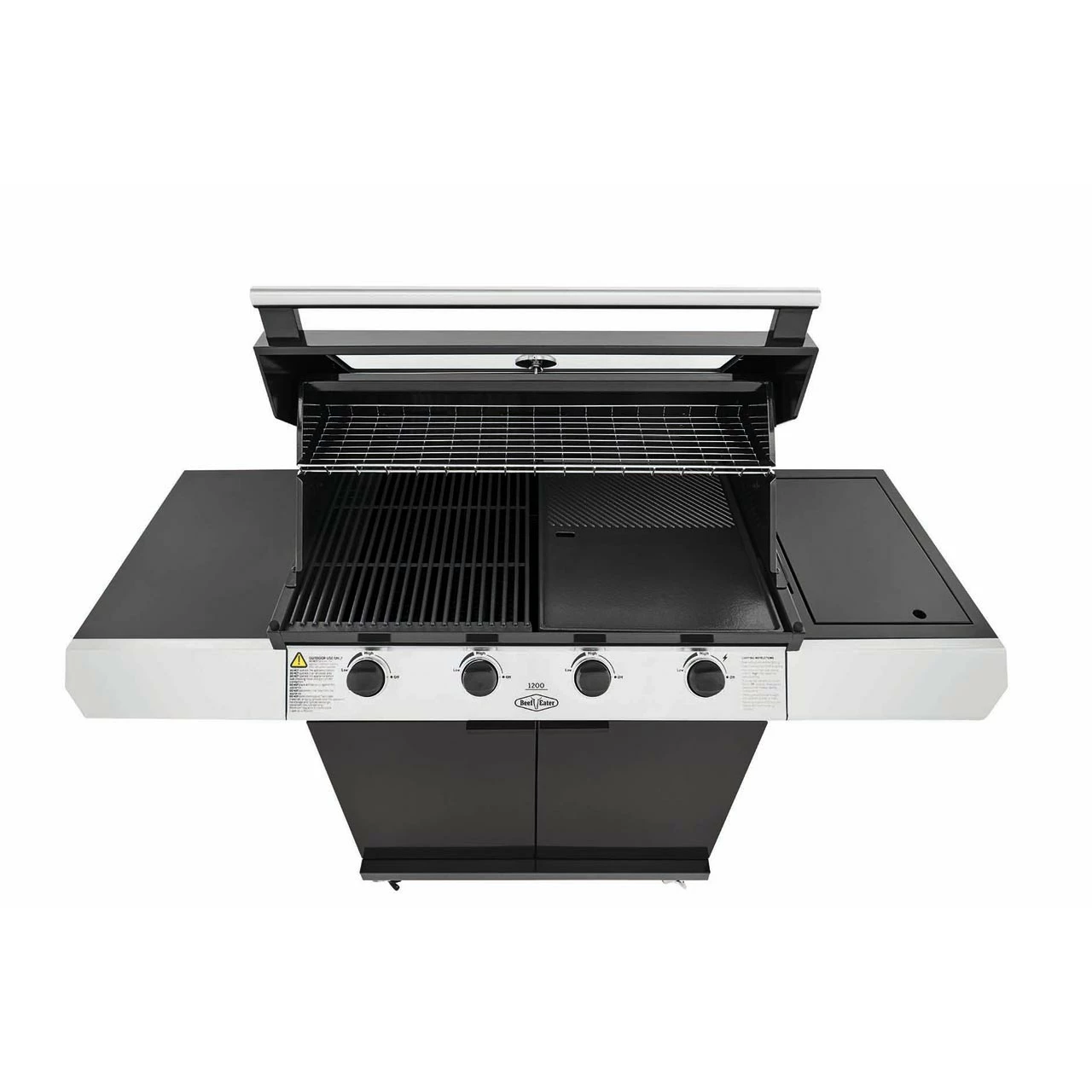 BeefEater 1200E Serie - 4 Brenner Grillwagen Inkl. Seitenbrenner 5 BeefEater 1200E Serie - 4 Brenner Grillwagen Inkl. Seitenbrenner – Bild 3