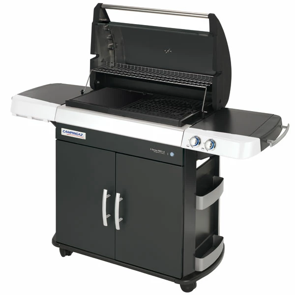 Campingaz 3 Series RBS LX, Gasgrill, 2 Brenner, Emaillierte Gussroste 4 Campingaz 3 Series RBS LX, Gasgrill, 2 Brenner, Emaillierte Gussroste – Bild 2
