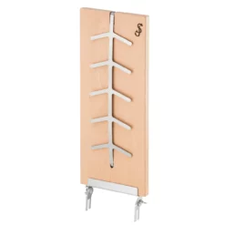 Flammlachsbrett Inkl. Halterung Buche 190mm