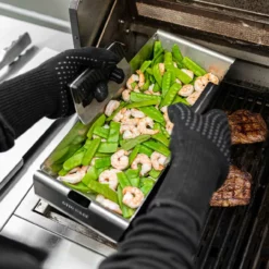 Otto Wilde Roasting Basket -Grillstar Verkäufe Grill Baskets 8inch 6430 Milieu Griffe herausheben 32461edd0a34a6de8e0f95360938ee44aee7e8bf