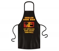 Grillschürze "Grillen Ohne Bier"