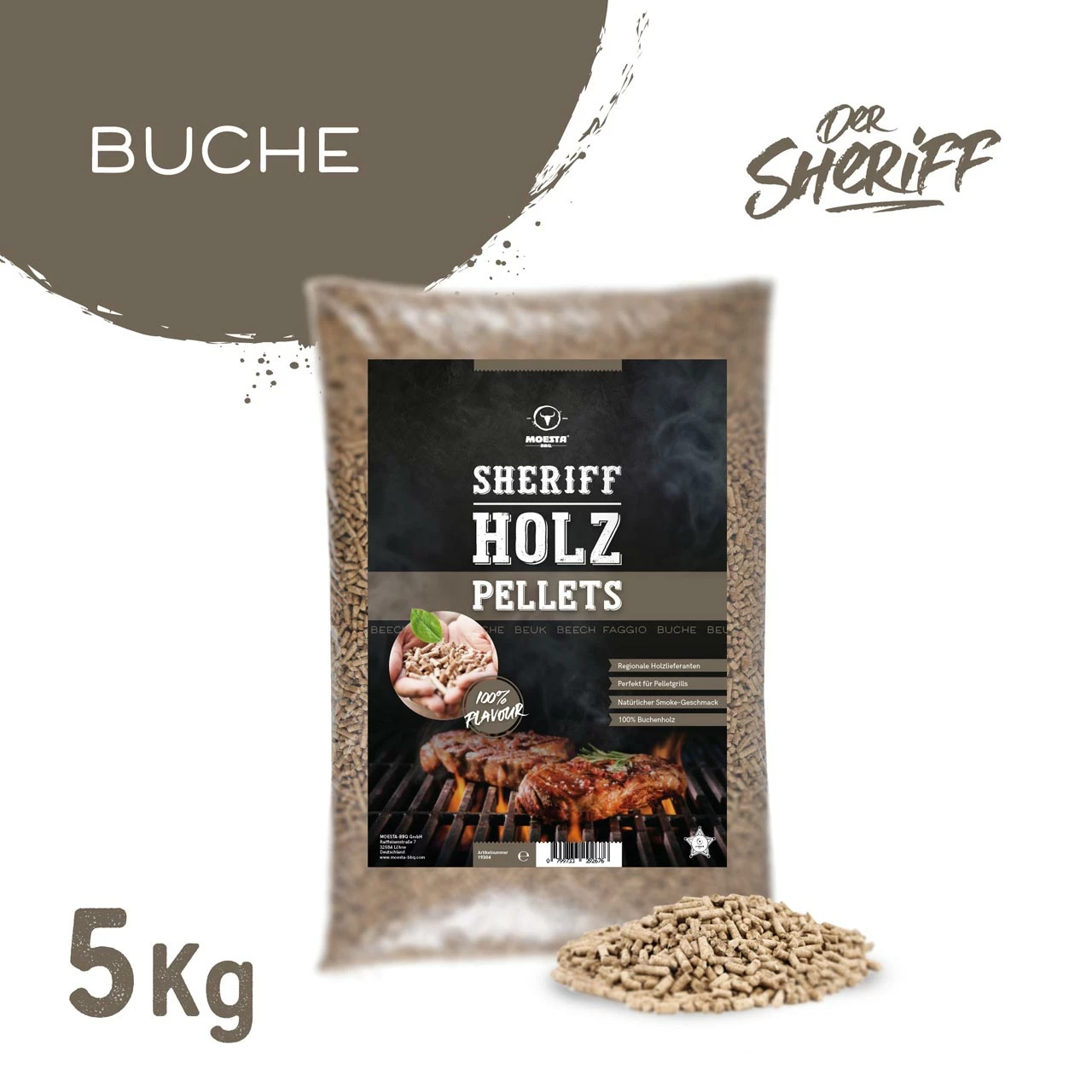 Moesta BBQ HolzPellets Buche (5kg) 3 Moesta BBQ HolzPellets Buche (5kg)