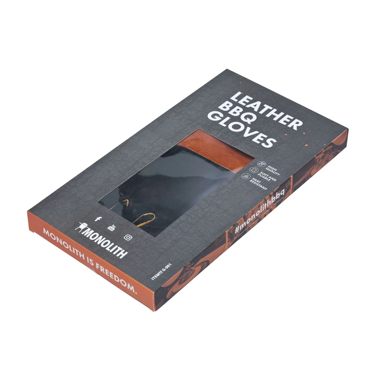 Monolith Leder Grillhandschuhe 3 Monolith Leder Grillhandschuhe