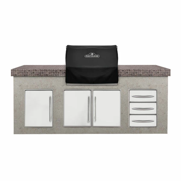 Napoleon Abdeckhaube LEX 485, Einbau 3 Napoleon Abdeckhaube LEX 485, Einbau