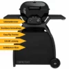 Outdoorchef P-480 G COMPACTCHEF - Schwarz