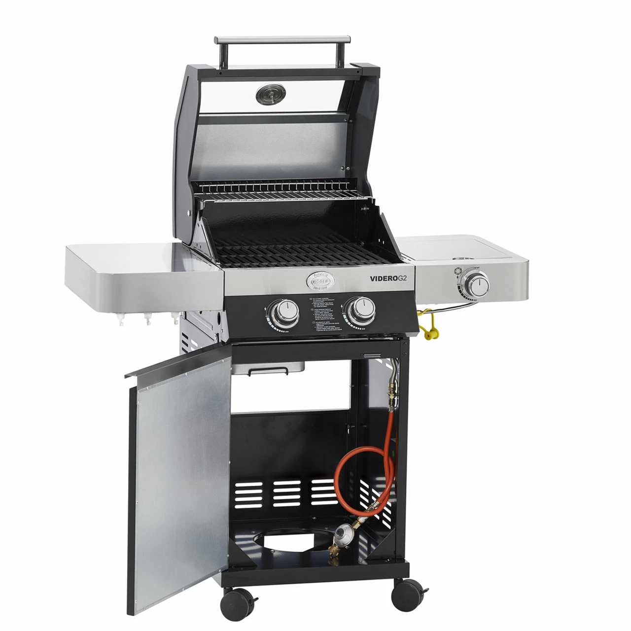 Rösle Gasgrill BBQ-Station Videro G2 Schwarz 50 Mbar 5 Rösle Gasgrill BBQ-Station Videro G2 Schwarz 50 Mbar – Bild 3