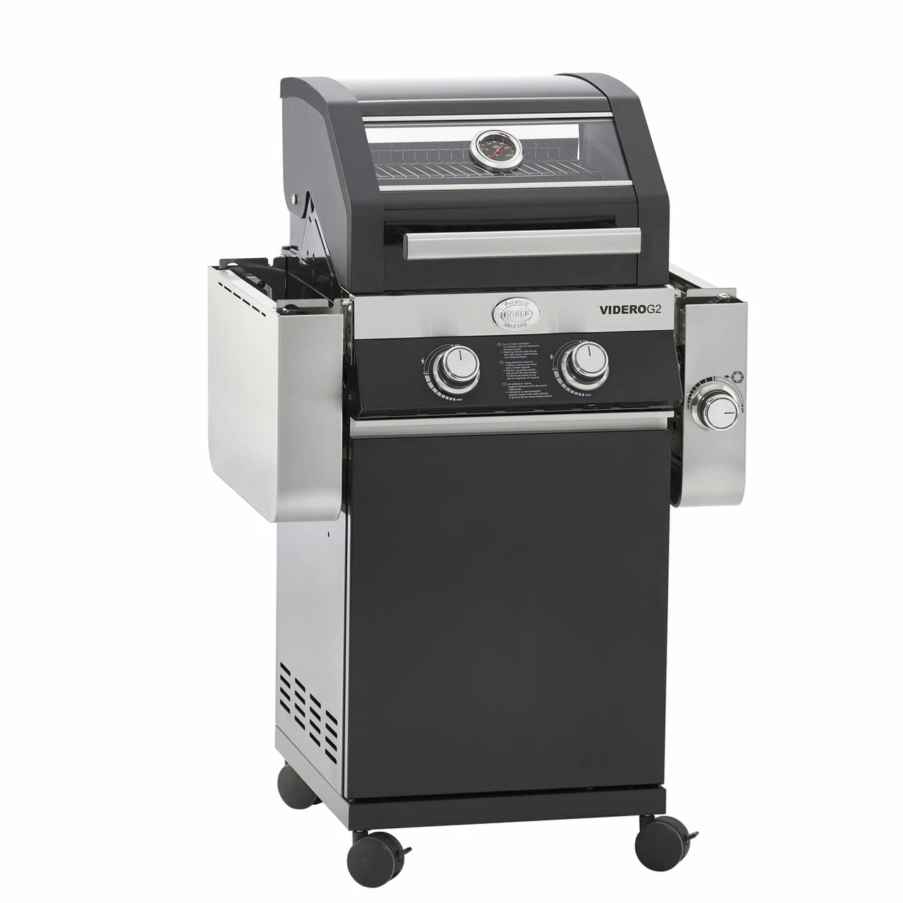 Rösle Gasgrill BBQ-Station Videro G2 Schwarz 50 Mbar 4 Rösle Gasgrill BBQ-Station Videro G2 Schwarz 50 Mbar – Bild 2