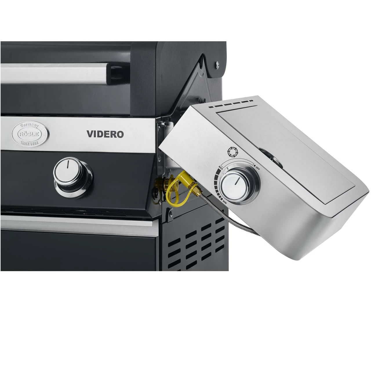 Rösle Gasgrill BBQ-Station Videro G2 Schwarz 50 Mbar 6 Rösle Gasgrill BBQ-Station Videro G2 Schwarz 50 Mbar – Bild 4