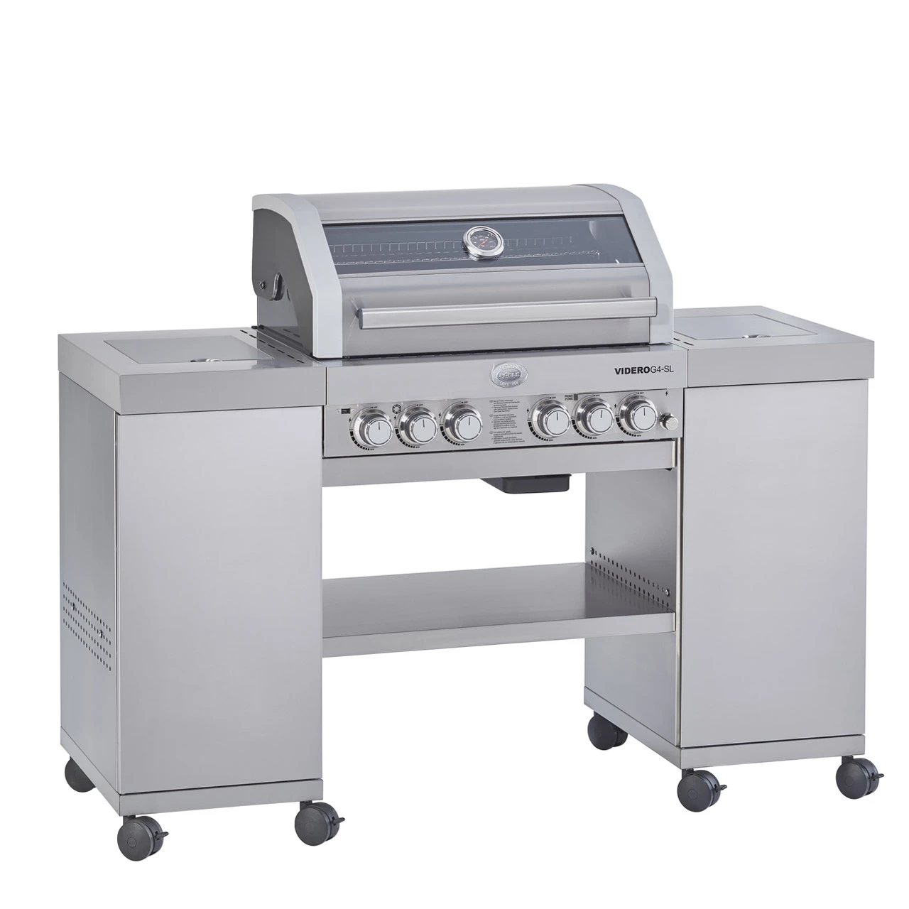 Rösle BBQ-Island VIDERO G4-SL Vario+ Edelstahl 3 Rösle BBQ-Island VIDERO G4-SL Vario+ Edelstahl