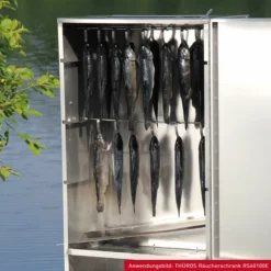 Thüros Räucherschrank 40x125x30cm, Edelstahl -Grillstar Verkäufe Thueros Raeucherschrank 40x125x30cm Edelstahl RS40125E 1 dcfa7a2058fd223b3f1683b49373a3bb9179b151