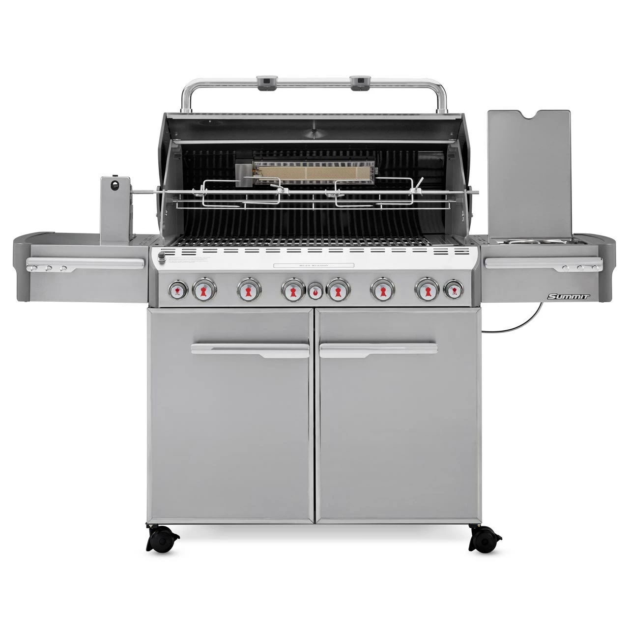 Weber Summit S-670 GBS Gasgrill - Stainless Steel 3 Weber Summit S-670 GBS Gasgrill - Stainless Steel