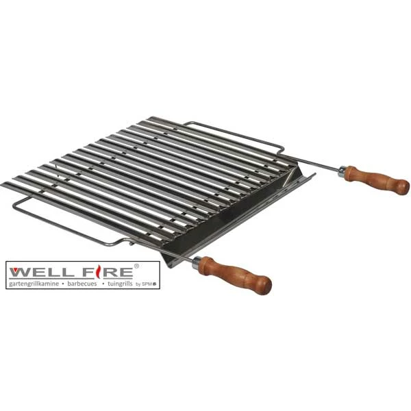 Wellfire Biorost Für Alle Modelle Außer Landau - Edelstahl - 53 X 38 Cm