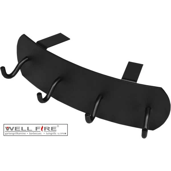 Wellfire Halterung Für Grillset Am Kamin - Runde Form