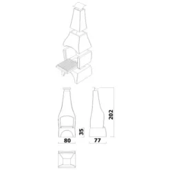 Wellfire Landau Gartenkamin (gelb-quarzit) -Grillstar Verkäufe Wellfire Landau Gartenkamin gelb quarzit WF21034 2 f76af86c63eb194e3c10108a1f63cd08792c45a1