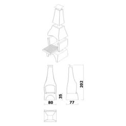 Wellfire Landau Gartenkamin (rot-braun) -Grillstar Verkäufe Wellfire Landau Gartenkamin rot braun WF21109 1 685d5cf04a4efba0921fbf4573be7f8928157d1f