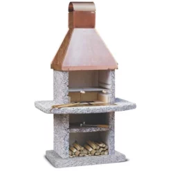 Wellfire Toskana Gartenkamin Mit Kupferhaube