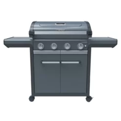 Campingaz BBQ 4 Series Premium 37384, Gusseisenroste, 13,6 KW Leistung