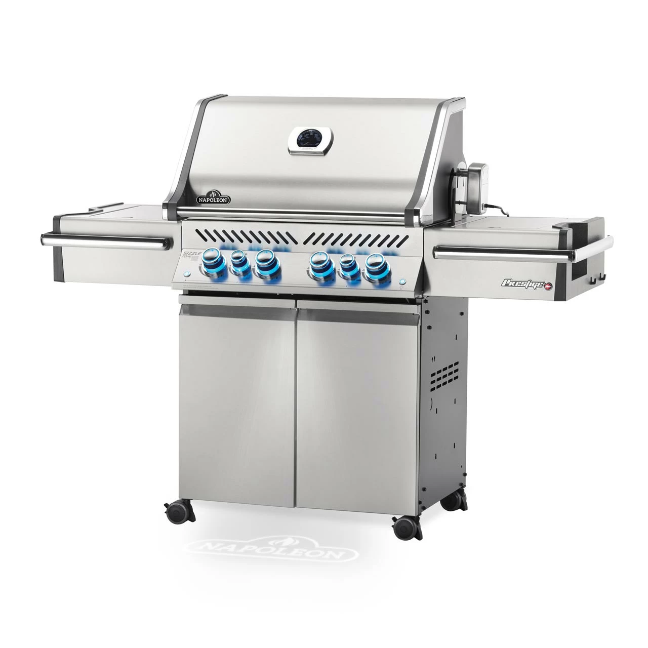 Napoleon Prestige Pro 500, Edelstahl, Inkl. Drehspieß 3 Napoleon Prestige Pro 500, Edelstahl, Inkl. Drehspieß