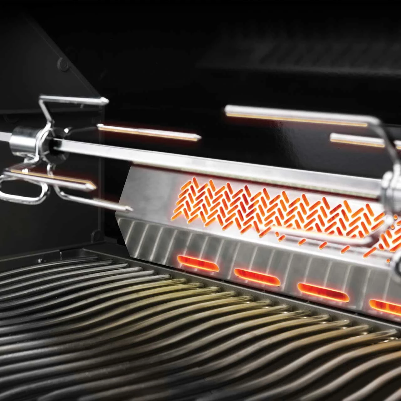 Napoleon Prestige Pro 500, Edelstahl, Inkl. Drehspieß 10 Napoleon Prestige Pro 500, Edelstahl, Inkl. Drehspieß – Bild 8